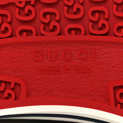 Gucci GG Monogram Web Womens 1977 Tennis Sneakers 37 Beige Ebony Mystic White 8 of 10
