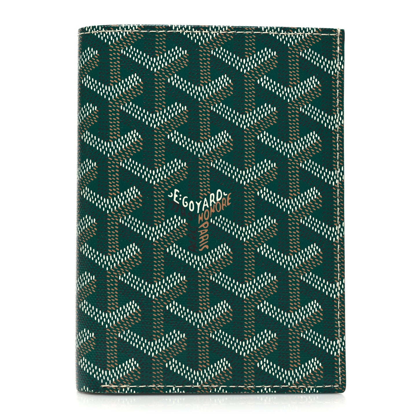 Goyardine Moliere Wallet Green