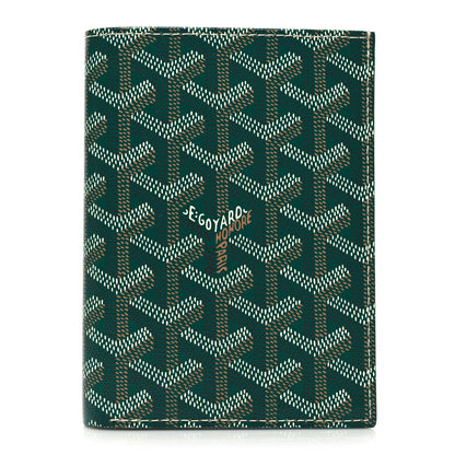 Goyard Goyardine Moliere Wallet Green 1 of 10