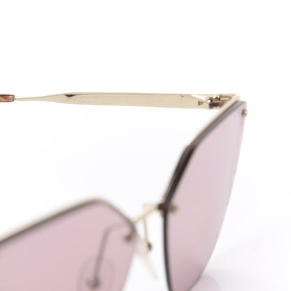 Prada Cat Eye Sunglasses SPR 68T Pink Gold 5 of 7