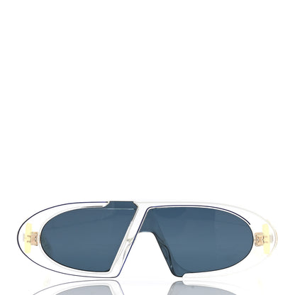 Christian Dior Acetate Oblique Oval Sunglasses 2 of 7