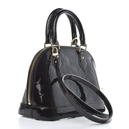 Louis Vuitton Vernis Alma BB Amarante 3 of 9