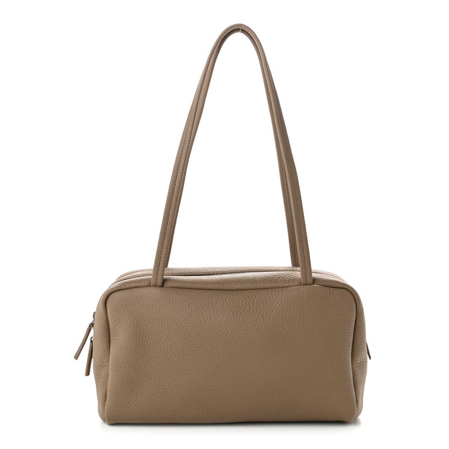 The Row Grained Calfskin Astra Bag Dark Taupe 1 of 9