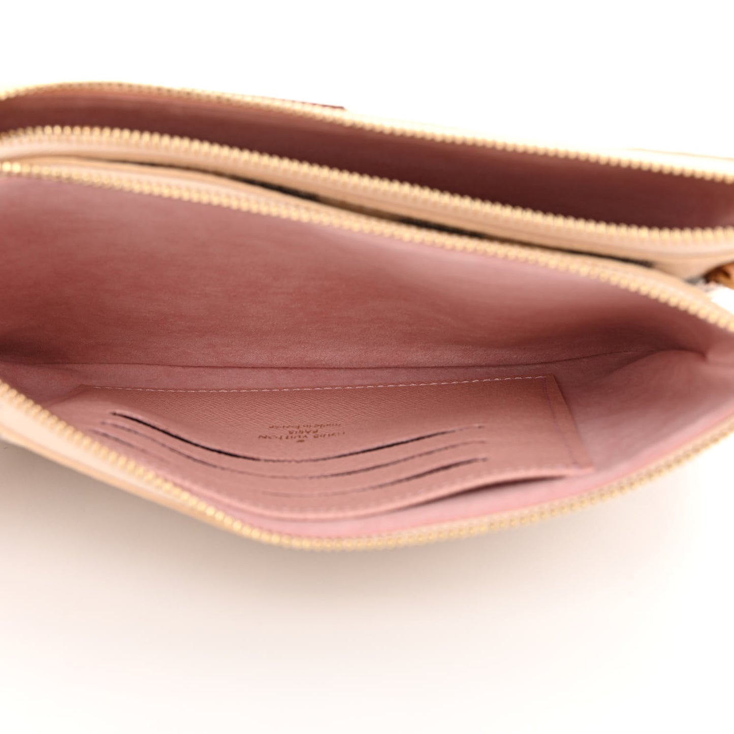 Damier Azur Double Zip Pochette