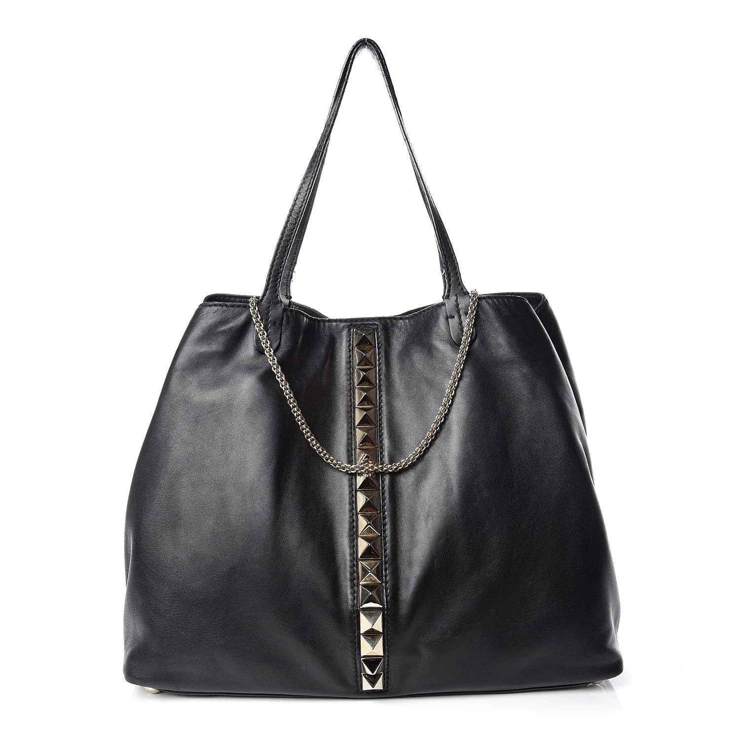 Valentino Garavani Vitello Va Va Voom Tote Black 1 of 22