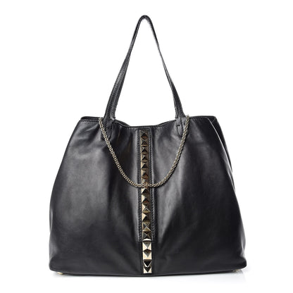 Valentino Garavani Vitello Va Va Voom Tote Black 1 of 22