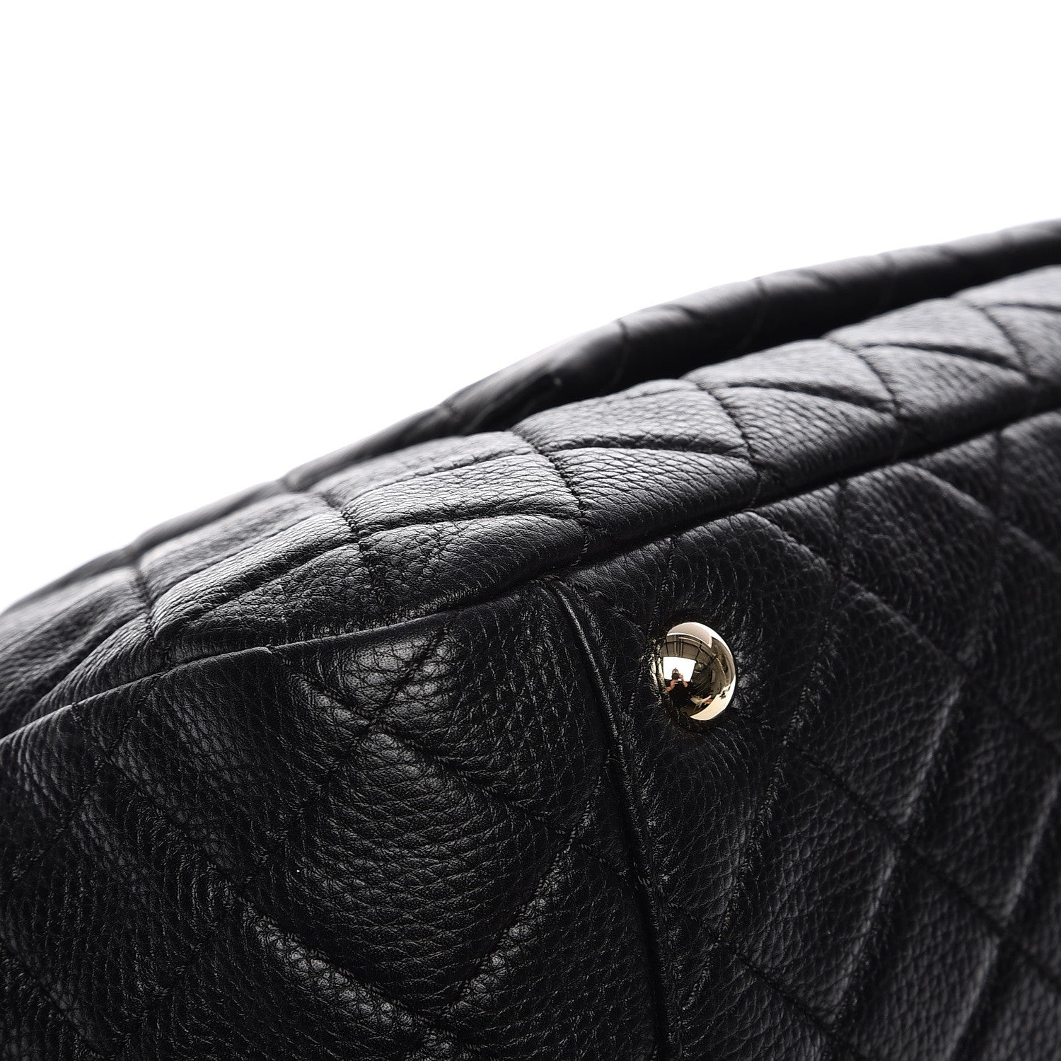 Chanel Calfskin Quilted XXL Travel Flap Bag Black 11 of 12