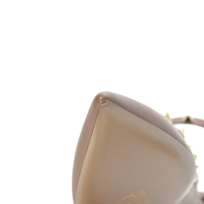 Valentino Garavani Nappa Rockstud Cage Flats 37 Beige 9 of 21
