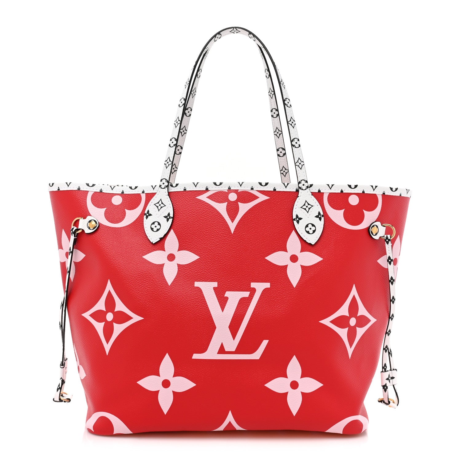 Louis Vuitton Monogram Giant Neverfull MM Rouge 1 of 10