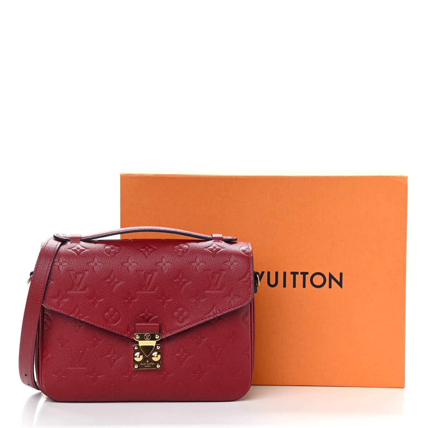 Louis Vuitton Empreinte Pochette Metis Cherry Berry 10 of 10