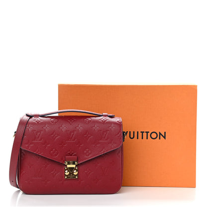 Louis Vuitton Empreinte Pochette Metis Cherry Berry 10 of 10