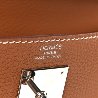 Hermes Togo Kelly Retourne 28 Gold 6 of 11