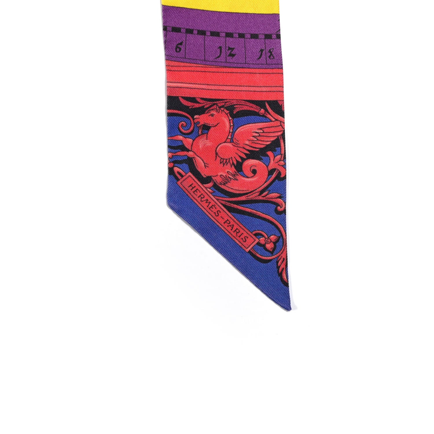 Hermes Silk Astrologie Twilly 4 of 4