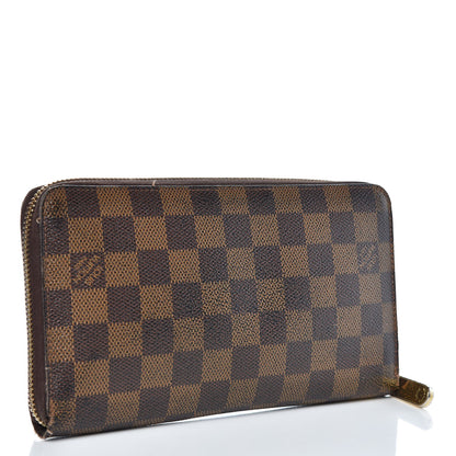 Louis Vuitton Damier Ebene Zippy Organizer Wallet 3 of 12
