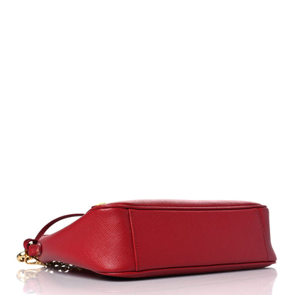 Prada Saffiano Lux Re-Edition 2005 Shoulder Bag Fuoco 4 of 9