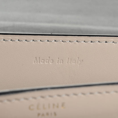 Celine Smooth Calfskin Bi-Color Medium Case Bag Black 8 of 10