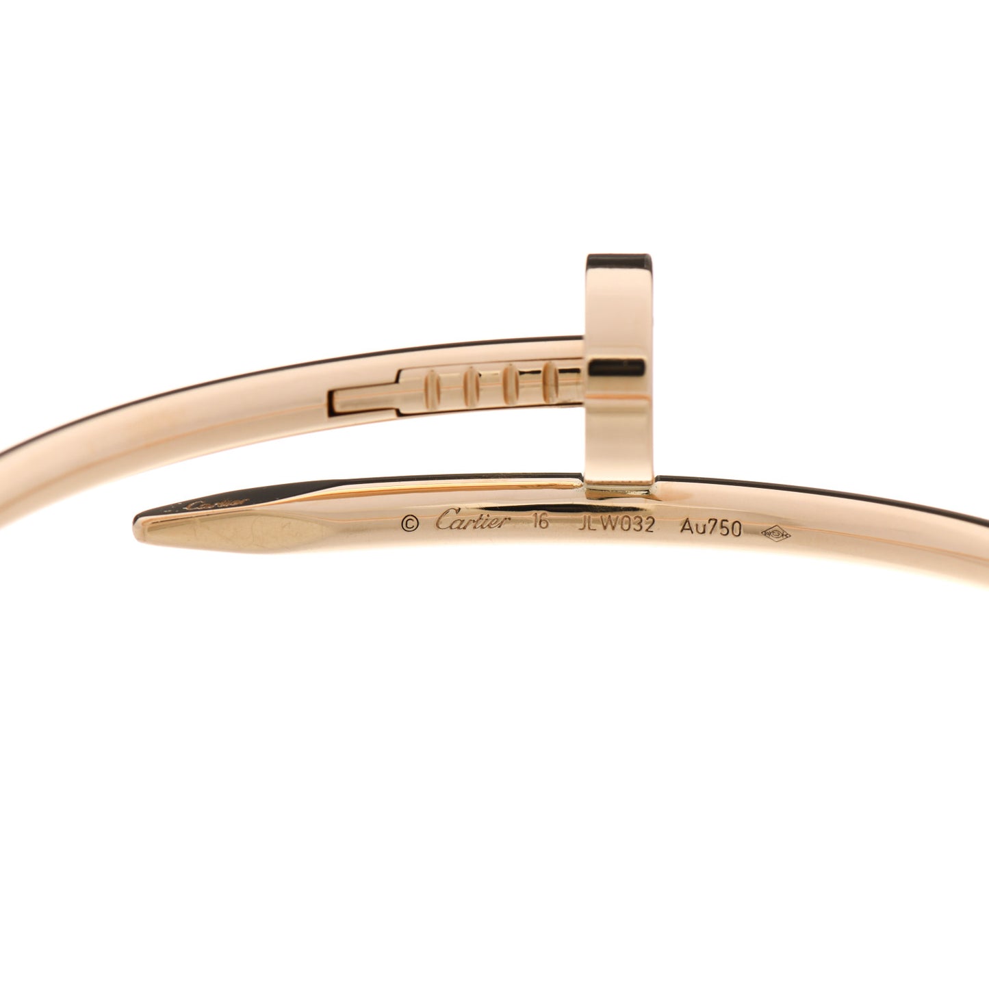 18K Yellow Gold Juste Un Clou Bracelet 16