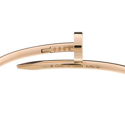 Cartier 18K Yellow Gold Juste Un Clou Bracelet 16 3 of 5