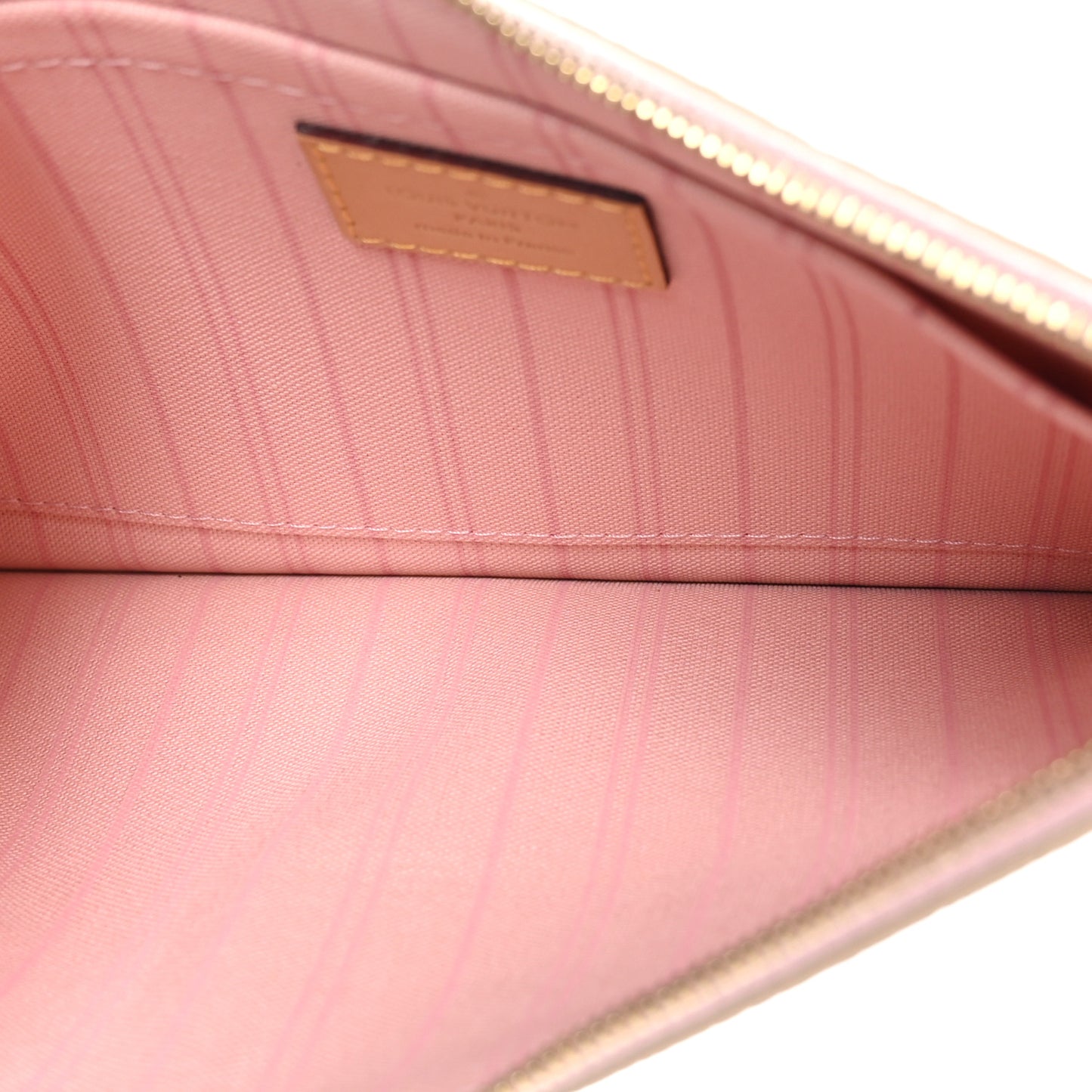Damier Azur Neverfull MM GM Pochette Rose Ballerine