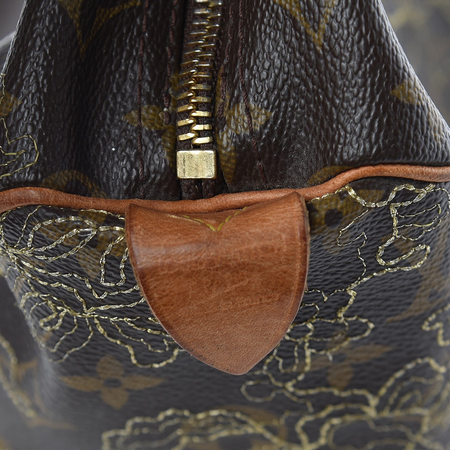 Monogram Dentelle Speedy 30 Gold