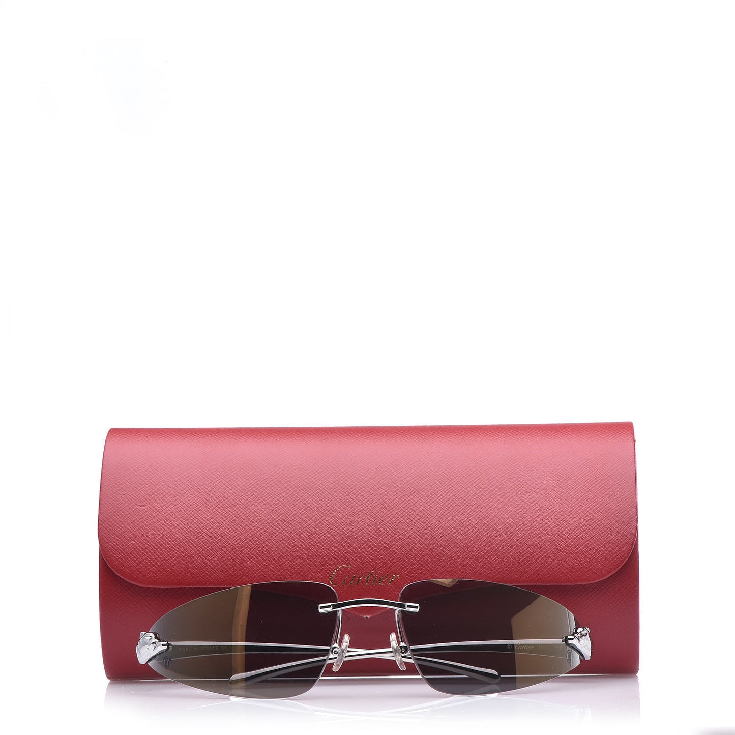Panthere De Sunglasses Silver