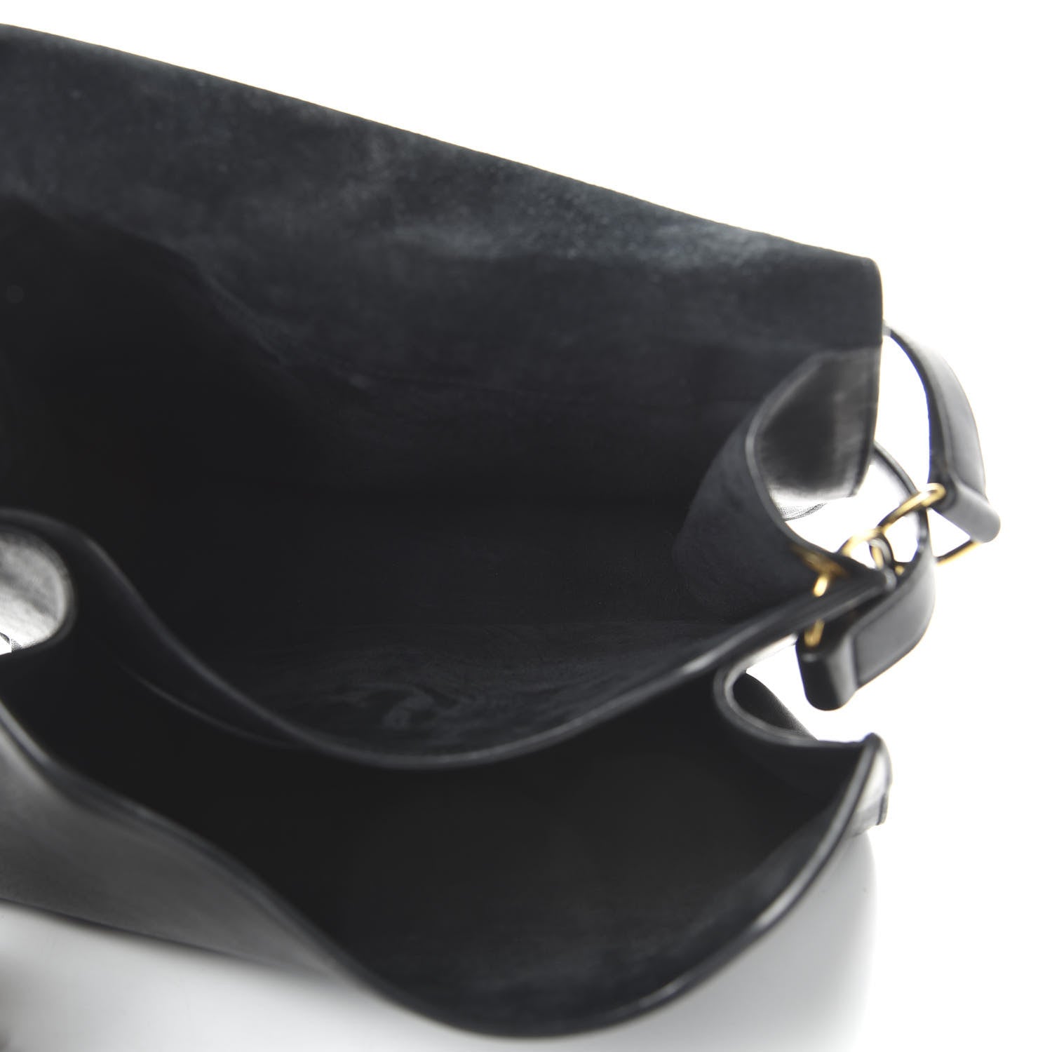 Saint Laurent Lambskin Amalia Flap Shoulder Bag Black 5 of 9