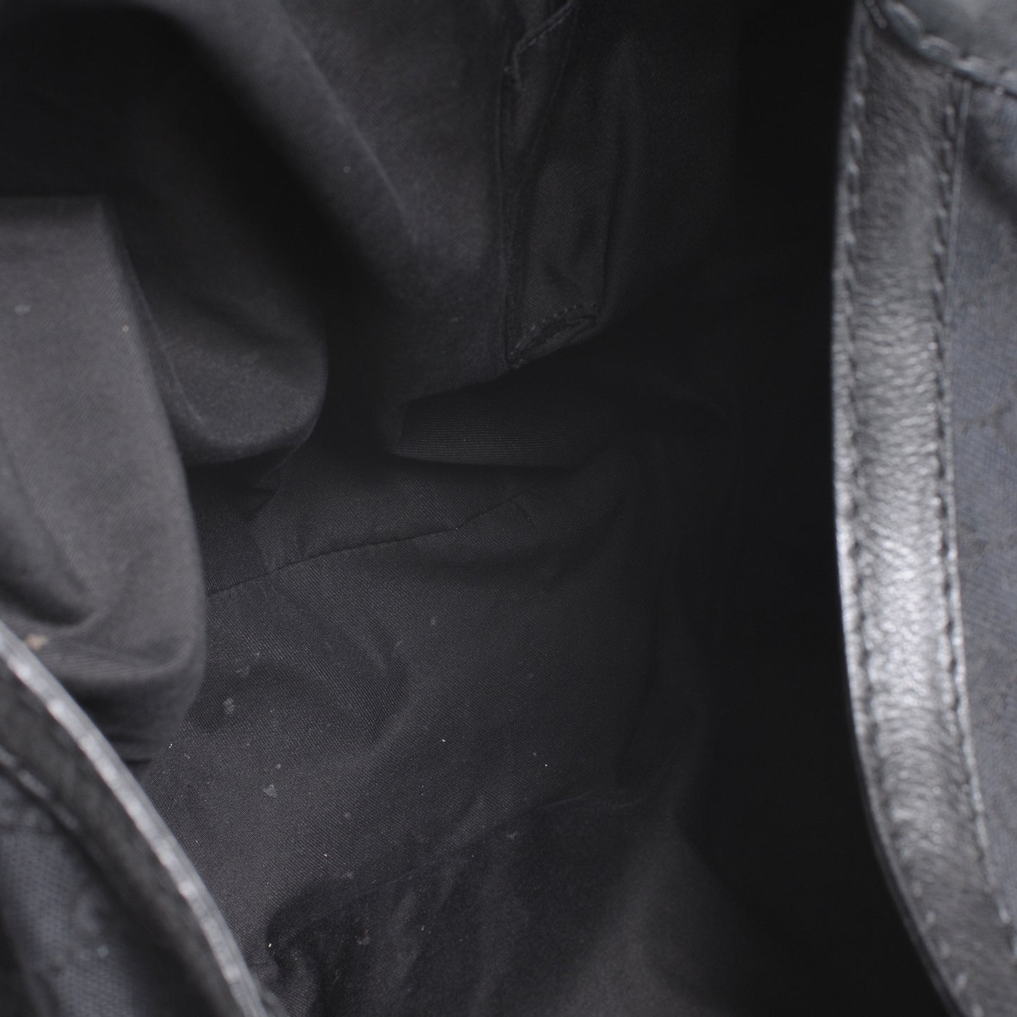Monogram Large Jockey Hobo Black