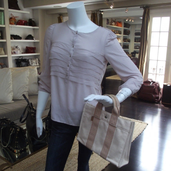 Hermes Canvas Fourre Tout PM 2 of 12