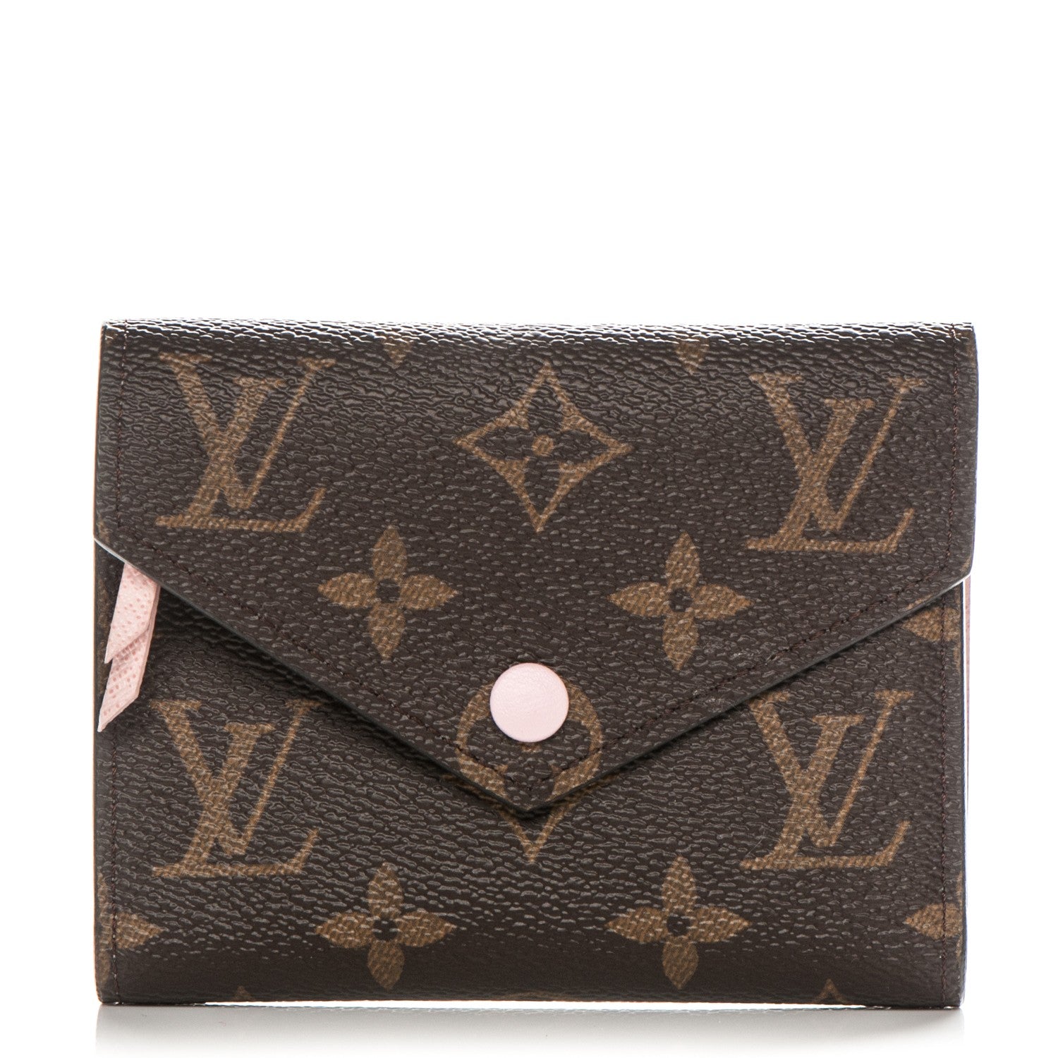 Louis Vuitton Monogram Victorine Wallet Rose Ballerine 1 of 7