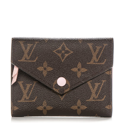 Louis Vuitton Monogram Victorine Wallet Rose Ballerine 1 of 7
