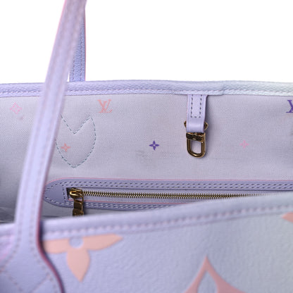 Louis Vuitton Monogram Giant Spring In The City Neverfull MM Sunrise Pastel 10 of 11
