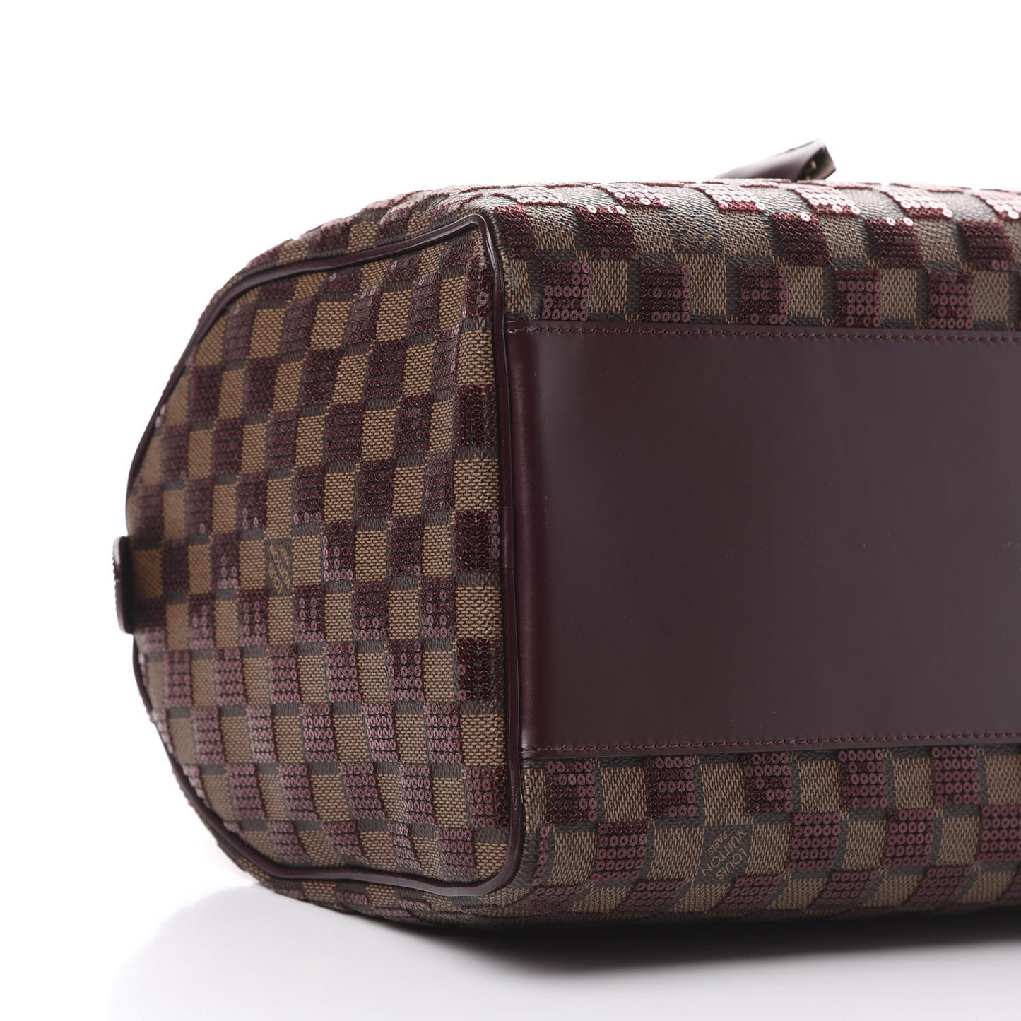 Damier Paillettes Speedy 30 Rouge