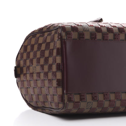 Louis Vuitton Damier Paillettes Speedy 30 Rouge 9 of 12