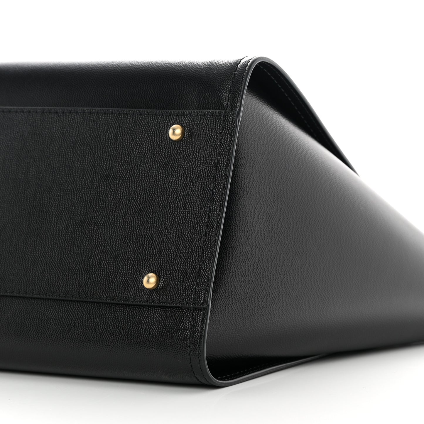 Caviar Medium Studded Deauville Tote Black