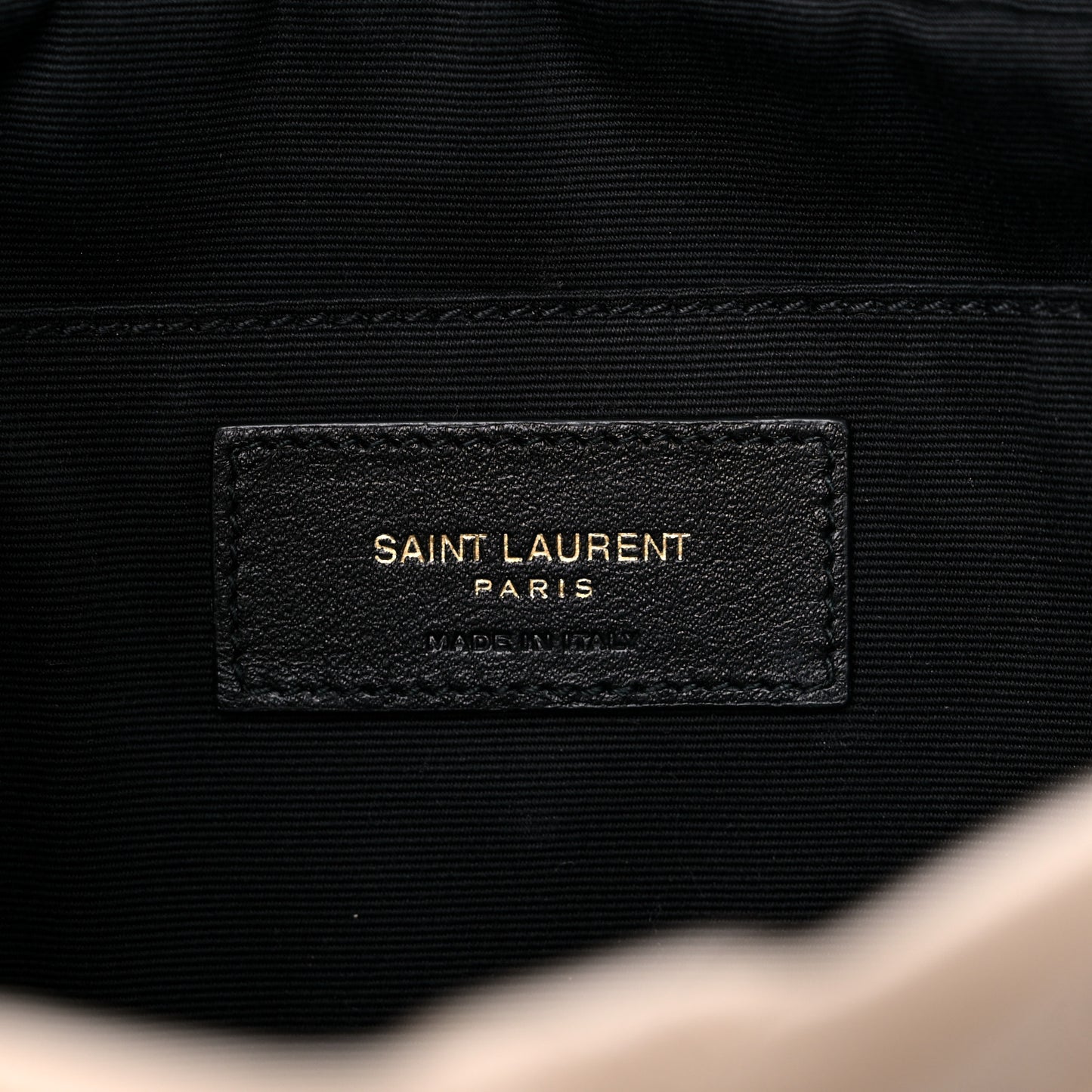 Calfskin Matelasse Monogram Lou Camera Bag Dark Beige