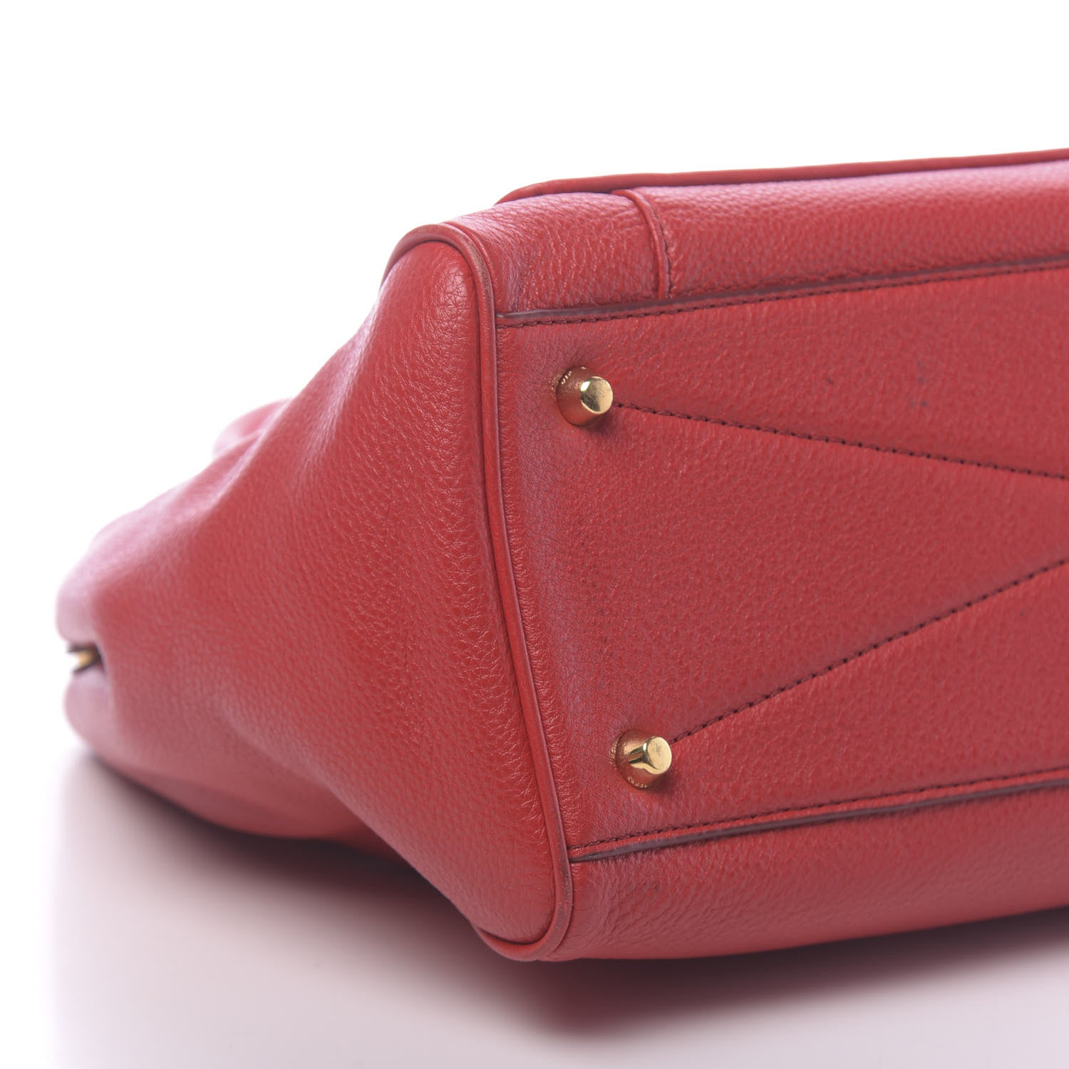 Marc Jacobs Calfskin Empire City Tote Apple Red 9 of 10