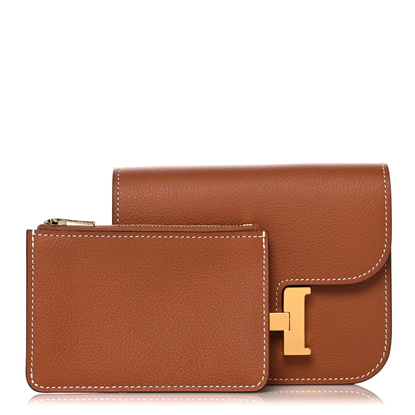 Evercolor Constance Slim Wallet Gold
