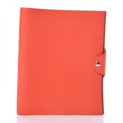 Hermes Togo Ulysse MM Notebook Cover Capucine 1 of 8