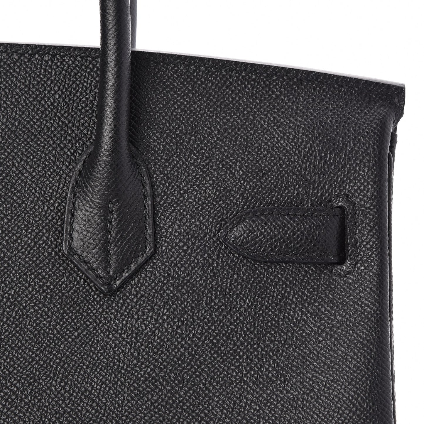 Epsom Birkin 30 Black