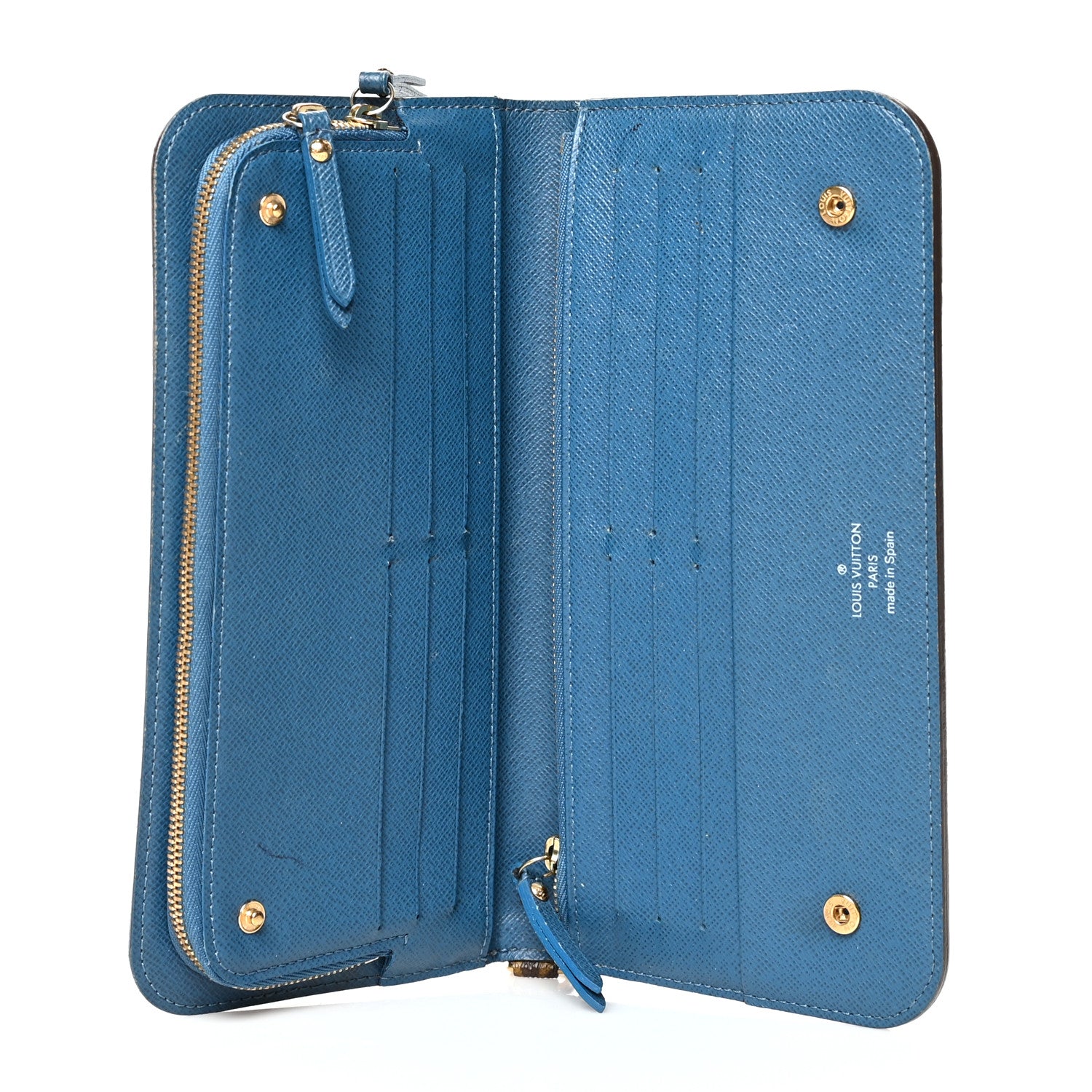 Louis Vuitton Monogram Insolite Wallet Blue 5 of 12