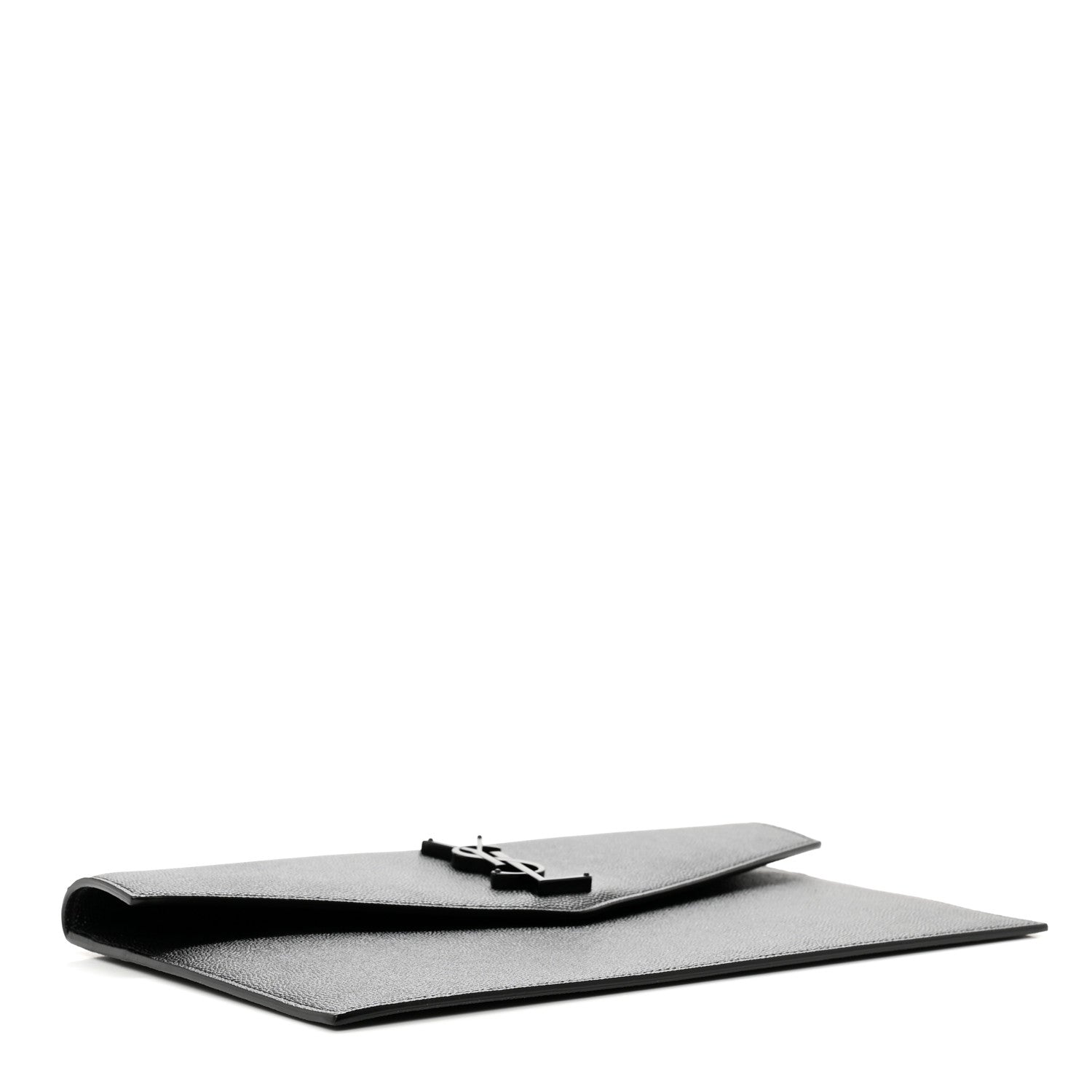 Saint Laurent Grain De Poudre Uptown Pouch Black 4 of 7