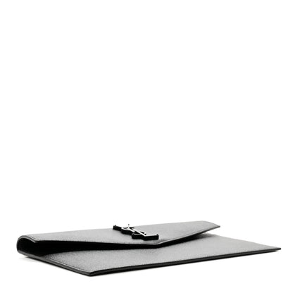 Saint Laurent Grain De Poudre Uptown Pouch Black 4 of 7