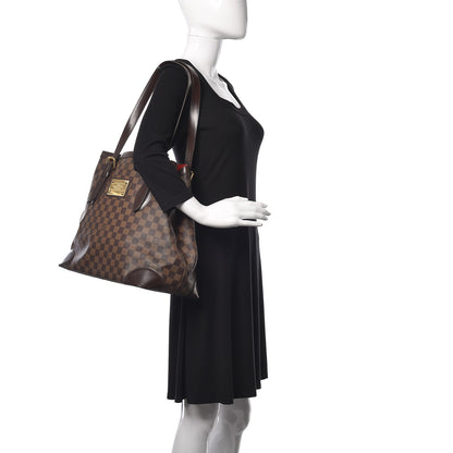Louis Vuitton Damier Ebene Hampstead GM 2 of 14