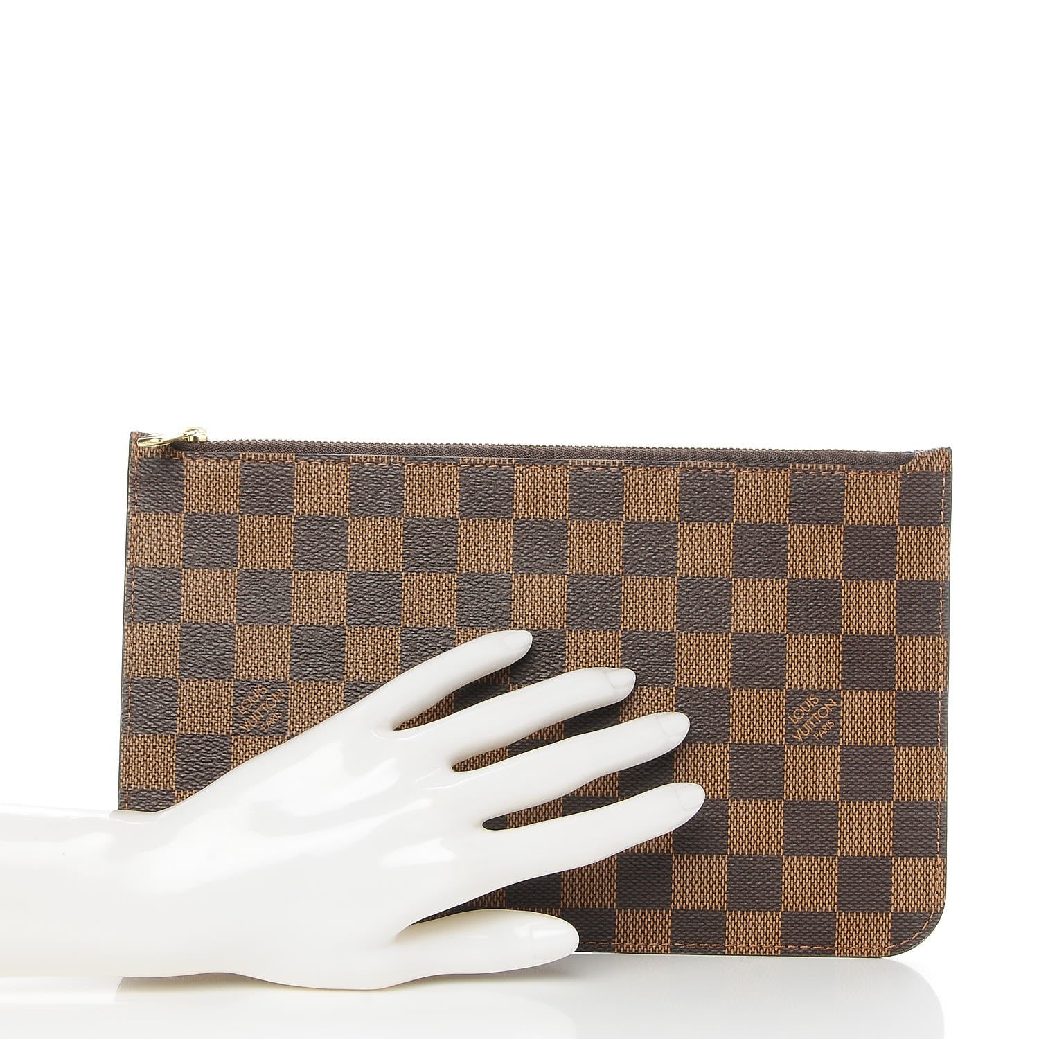 Louis Vuitton Damier Ebene Neverfull MM GM Pochette 2 of 8