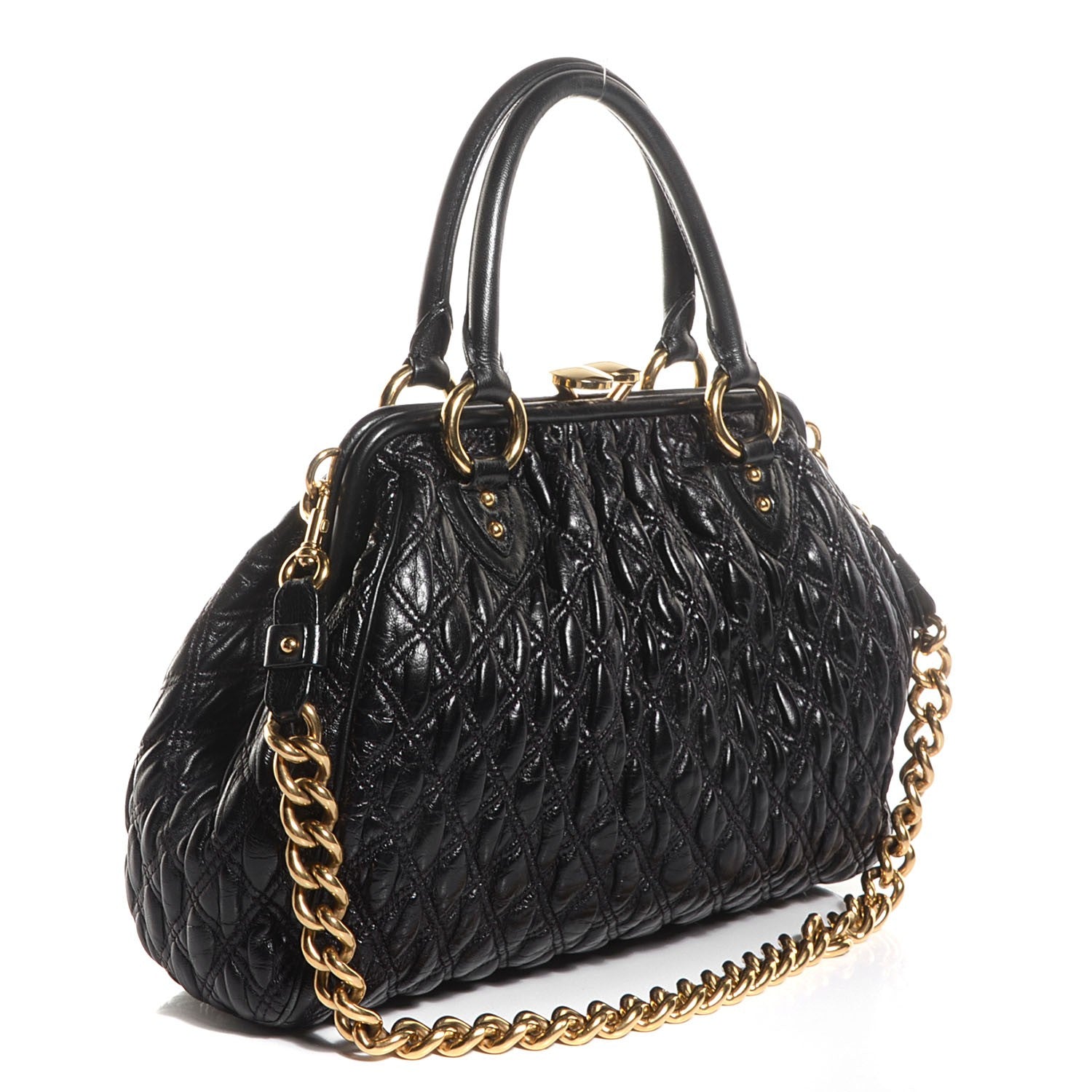 Marc Jacobs Elastic Quilted Stam Black 3 of 8
