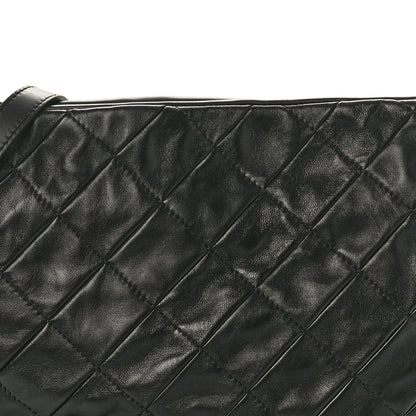 Loewe Nappa Pleated Small Flamenco Knot Bag Black 7 of 9