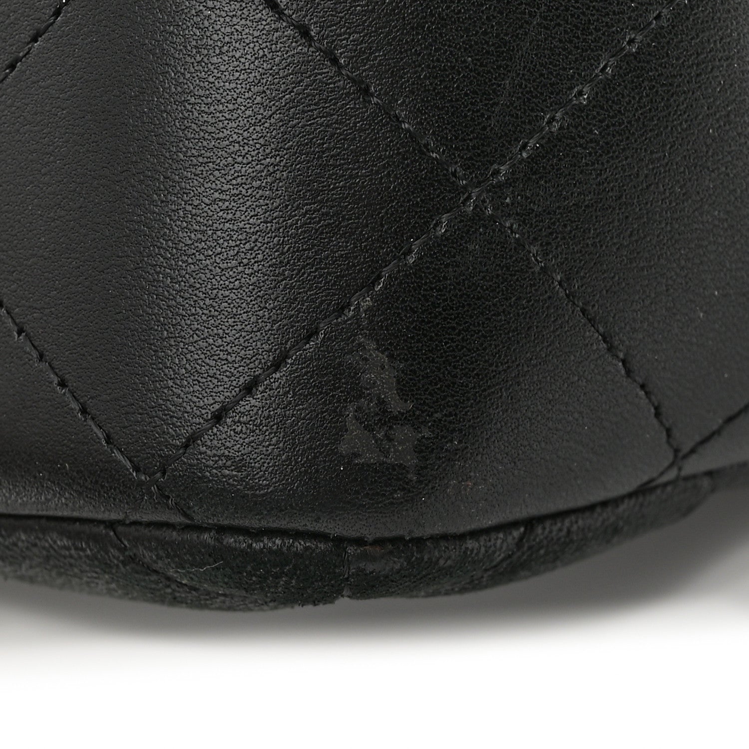Chanel Lambskin Quilted Jumbo Double Flap So Black 11 of 15