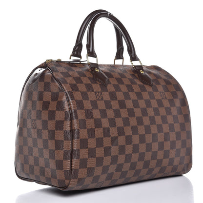 Louis Vuitton Damier Ebene Speedy 30 3 of 7