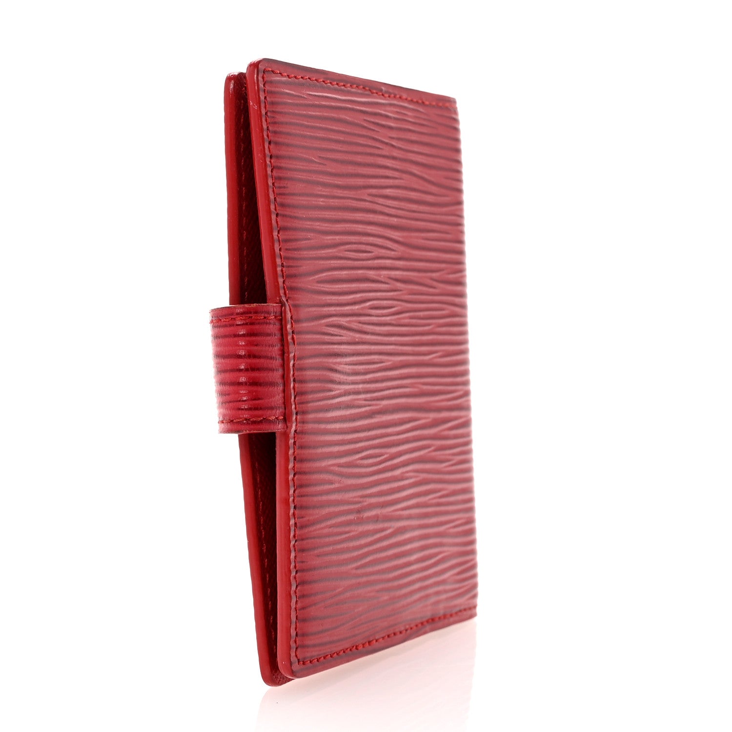 Louis Vuitton Epi Mini Agenda Cover Castillan Red 3 of 6