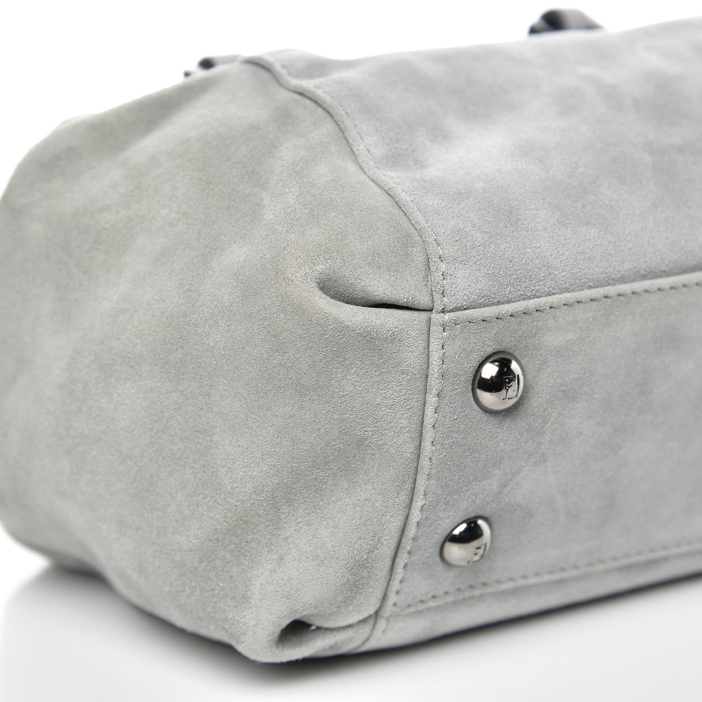 Suede To You Mirrored Mini Duffle Mint